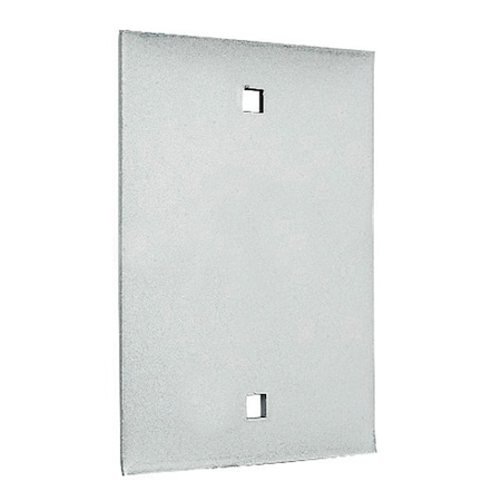 Global Door Controls Aluminum Dummy Exit Only Plate Exit Device Trim TH1100-PLEOAL